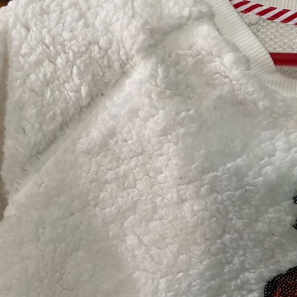 POOF White Long Sleeve Sweater - Picture 8 of 9